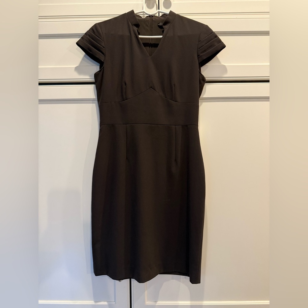 ANTONIO MELANI Classic size 6 brown knee length Dress
